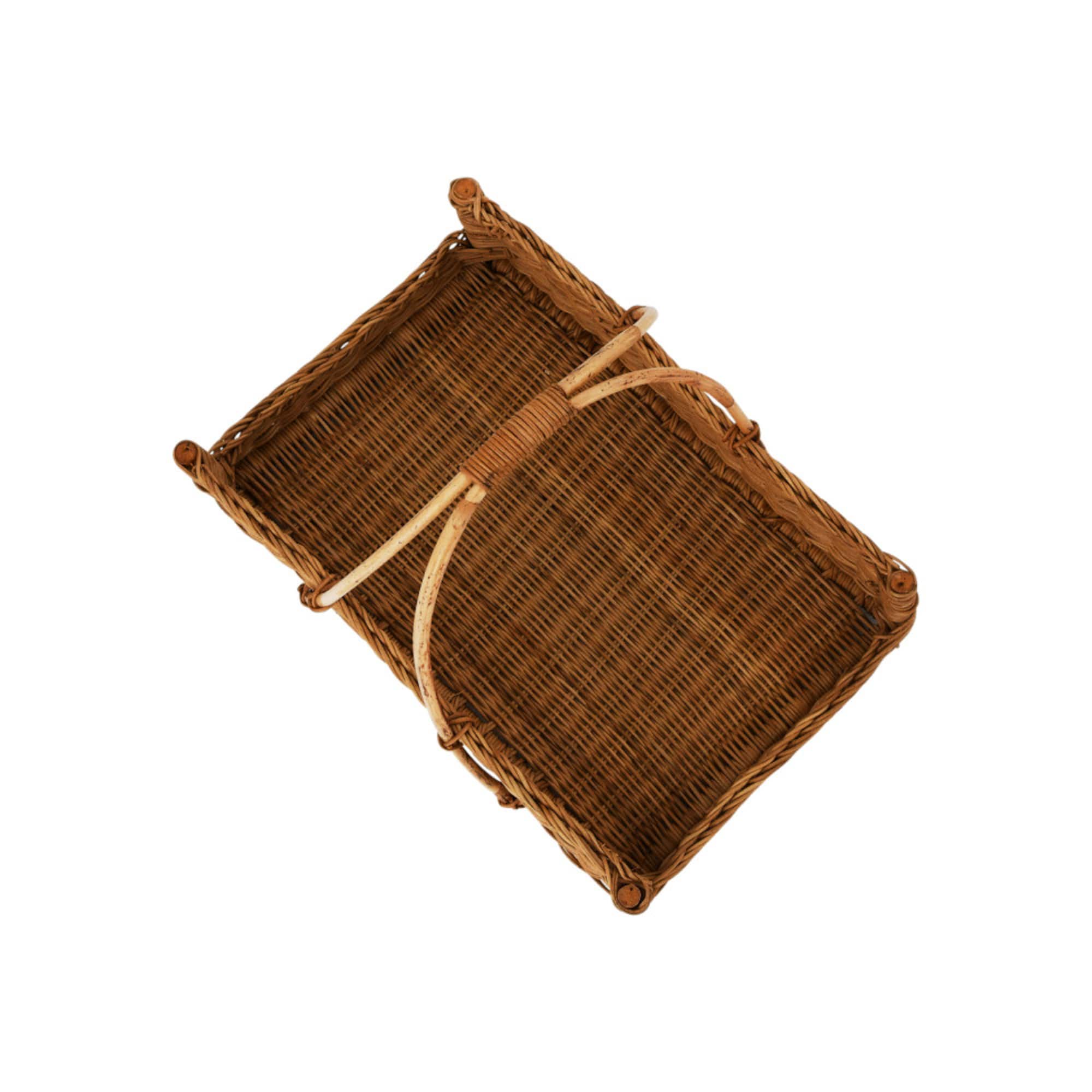 Hello Honey® 16" Natural Decorative Rattan Hanging Basket